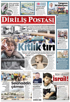 DİRİLİŞ POSTASI 19 Ağustos 2024 gazete manşeti