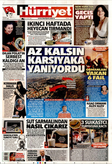 HÜRRİYET 20 Ağustos 2024 gazete manşeti