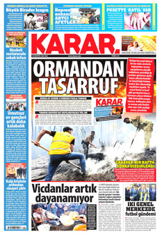 KARAR 20 Ağustos 2024 gazete manşeti