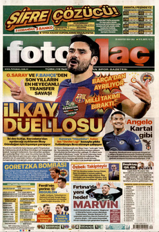 FOTOMAÇ 20 Ağustos 2024 gazete manşeti