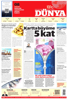 DÜNYA 20 Ağustos 2024 gazete manşeti