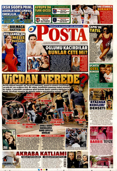 POSTA 22 Ağustos 2024 gazete manşeti