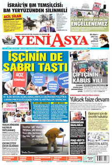 YENİ ASYA 22 Ağustos 2024 gazete manşeti