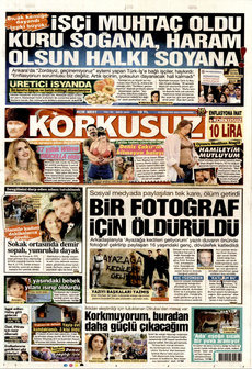 KORKUSUZ 22 Ağustos 2024 gazete manşeti