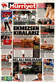 HÜRRİYET 23 Ağustos 2024 gazete manşeti