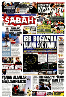 SABAH 23 Ağustos 2024 gazete manşeti