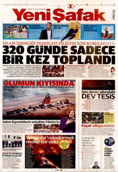YENİ ŞAFAK 23 Ağustos 2024 gazete manşeti