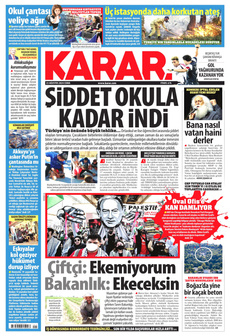 KARAR 23 Ağustos 2024 gazete manşeti
