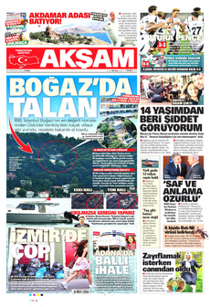 AKŞAM 23 Ağustos 2024 gazete manşeti