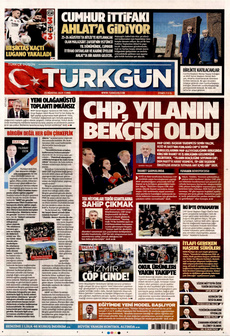 TÜRKGÜN 23 Ağustos 2024 gazete manşeti