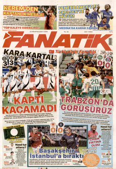 FANATİK 23 Ağustos 2024 gazete manşeti
