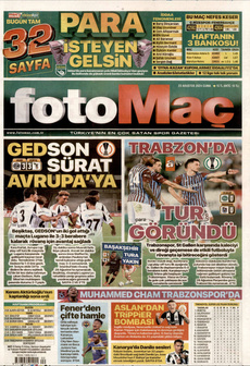 FOTOMAÇ 23 Ağustos 2024 gazete manşeti