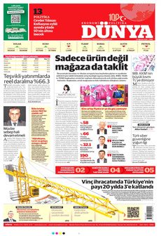 DÜNYA 23 Ağustos 2024 gazete manşeti