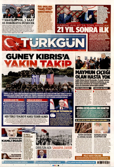 TÜRKGÜN 24 Ağustos 2024 gazete manşeti