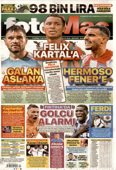 FOTOMAÇ 24 Ağustos 2024 gazete manşeti