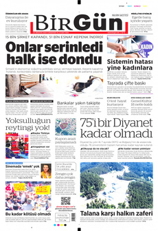 BİRGÜN 24 Ağustos 2024 gazete manşeti