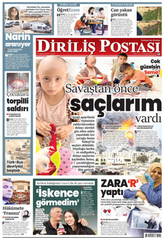 DİRİLİŞ POSTASI 24 Ağustos 2024 gazete manşeti