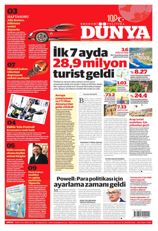 DÜNYA 24 Ağustos 2024 gazete manşeti
