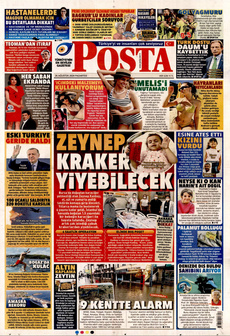 POSTA 26 Ağustos 2024 gazete manşeti