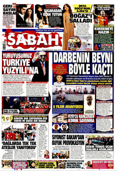 SABAH 27 Ağustos 2024 gazete manşeti