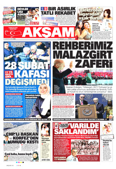 AKŞAM 27 Ağustos 2024 gazete manşeti