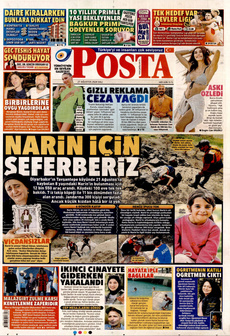 POSTA 27 Ağustos 2024 gazete manşeti
