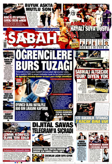 SABAH 28 Ağustos 2024 gazete manşeti