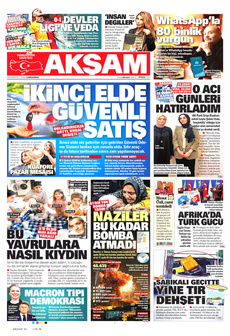 AKŞAM 28 Ağustos 2024 gazete manşeti