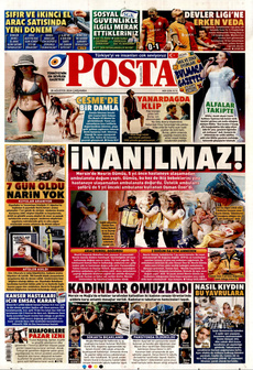 POSTA 28 Ağustos 2024 gazete manşeti