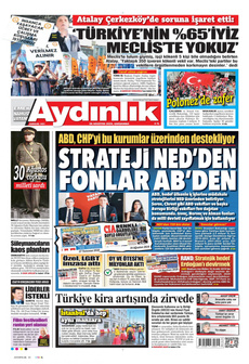 AYDINLIK GAZETESİ 28 Ağustos 2024 gazete manşeti
