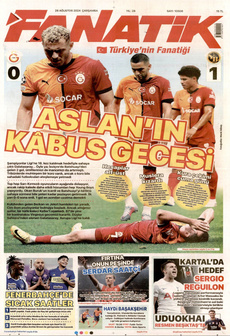 FANATİK 28 Ağustos 2024 gazete manşeti
