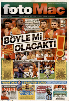 FOTOMAÇ 28 Ağustos 2024 gazete manşeti