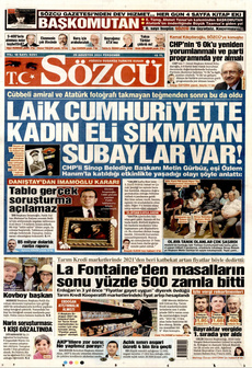 SÖZCÜ 29 Ağustos 2024 gazete manşeti