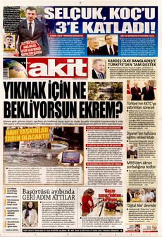 YENİ AKİT 29 Ağustos 2024 gazete manşeti