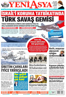 YENİ ASYA 29 Ağustos 2024 gazete manşeti