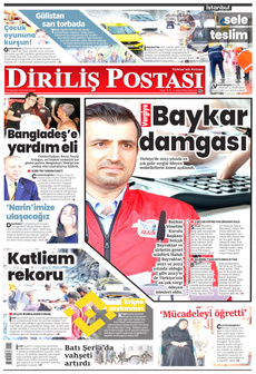 DİRİLİŞ POSTASI 29 Ağustos 2024 gazete manşeti