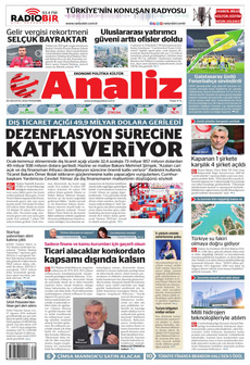 ANALİZ 29 Ağustos 2024 gazete manşeti
