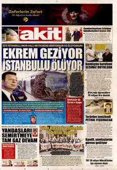 YENİ AKİT 30 Ağustos 2024 gazete manşeti