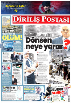 DİRİLİŞ POSTASI 30 Ağustos 2024 gazete manşeti