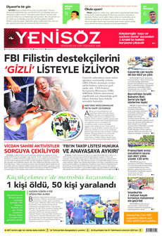 YENİ SÖZ GAZETESİ 30 Ağustos 2024 gazete manşeti
