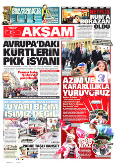AKŞAM 31 Ağustos 2024 gazete manşeti