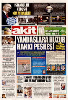 YENİ AKİT 31 Ağustos 2024 gazete manşeti