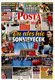 POSTA 31 Ağustos 2024 gazete manşeti