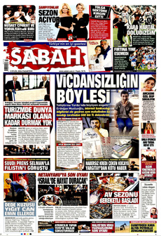 SABAH 2 Eylül 2024 gazete manşeti