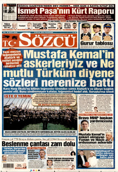 SÖZCÜ 2 Eylül 2024 gazete manşeti