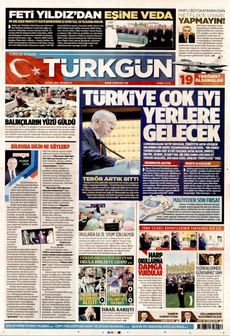 TÜRKGÜN 2 Eylül 2024 gazete manşeti