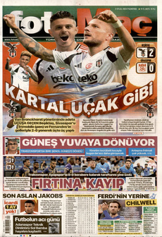 FOTOMAÇ 2 Eylül 2024 gazete manşeti