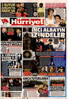 HÜRRİYET 3 Eylül 2024 gazete manşeti