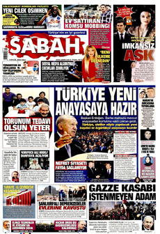 SABAH 3 Eylül 2024 gazete manşeti