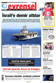 EVRENSEL 3 Eylül 2024 gazete manşeti